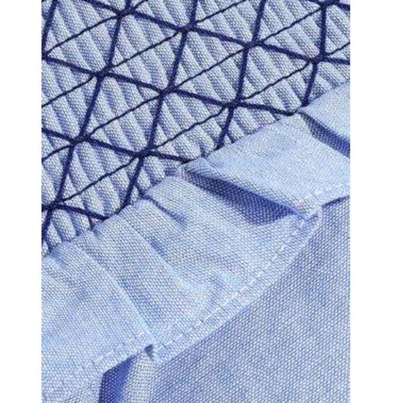 NWT Rebecca Minkoff Goldie Off-the-shoulder Embroidered Cotton Oxford S - Picture 3 of 11